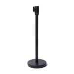 Μαύρο Barrier Flexi Belt Post Economy με 25 m Μαύρο Belt