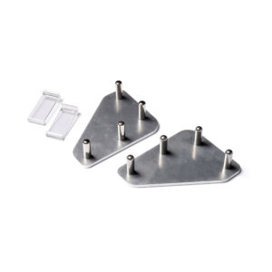 Brightbox Pro Flex Τοίχος Προβολής L-connector set 1x left + 1x right + 1x Διάφανο 90° Side connector