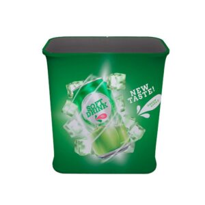 Promo Stand Bounce Up Τραπέζι Top Μαύρο LED