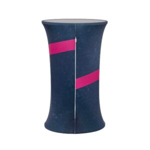 Promo Stand Easy Oval Τραπέζι top Μαύρο