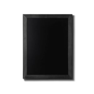 Natura Μαυροπίνακας Τοίχος Προβολής Μαύρο 50 x 60 cm