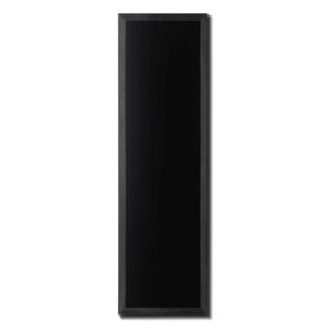 Natura Μαυροπίνακας Τοίχος Προβολής Μαύρο 56 x 170 cm