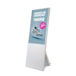 Digital A-Board Stand Πεζοδρομίου Spectrum 43" με Samsung Screen Λευκό