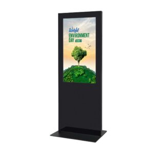 Digital Slim Totem Μαύρο με 50" Samsung Screen και Touch Foil