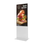 Smart Line Digital Totem με 55" Samsung Screen Λευκό