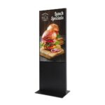 Smart Line Digital Totem με 55" Samsung Screen Μαύρο