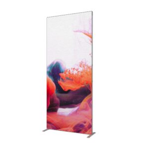 FlexFrame Τοίχος Προβολής Set 100 x 230 cm Ασημί (incl. Σετ Επέκτασης 30 cm)