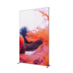FlexFrame Τοίχος Προβολής Set 120 x 200 cm Ασημί