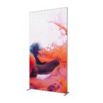 FlexFrame Τοίχος Προβολής Set 120 x 230 cm Ασημί (incl. Σετ Επέκτασης 30 cm)