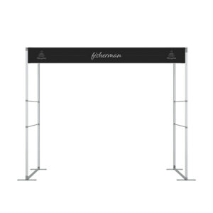 FlexFrame Banner 300 x 30 cm Ασημί