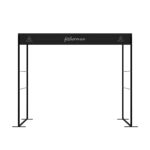 FlexFrame Banner 300 x 30 cm Μαύρο