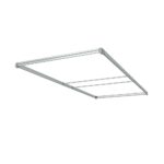 FlexFrame Roof 100 x 230 cm Ασημί (incl. Σετ Επέκτασης 30 cm)