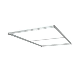FlexFrame Roof 120 x 200 cm Ασημί