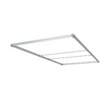FlexFrame Roof 120 x 250 cm Ασημί (incl. Σετ Επέκτασης 50 cm)