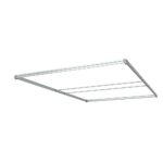FlexFrame Roof 150 x 230 cm Ασημί (incl. Σετ Επέκτασης 30 cm)
