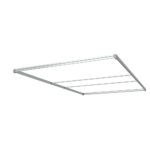 FlexFrame Roof 150 x 250 cm Ασημί (incl. Σετ Επέκτασης 50 cm)