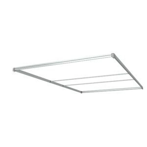 FlexFrame Roof 150 x 250 cm Ασημί (incl. Σετ Επέκτασης 50 cm)