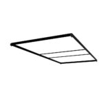 FlexFrame Roof 120 x 250 cm Μαύρο (incl. Σετ Επέκτασης 50 cm)