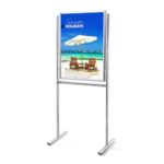 Info Board Design Standard 25 mm Γωνίες 45° Διπλής Όψης70 x 100 cm