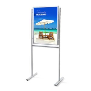 Info Board Design Standard 25 mm Γωνίες 45° Διπλής Όψης70 x 100 cm