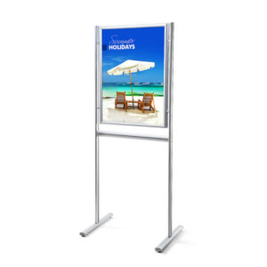 Info Board Design Standard 25 mm Γωνίες 45° Διπλής Όψης A1