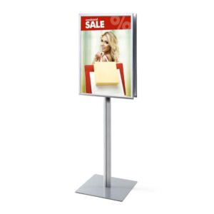Info Pole Design Standard 25 mm Γωνίες 45° Διπλής Όψης A1