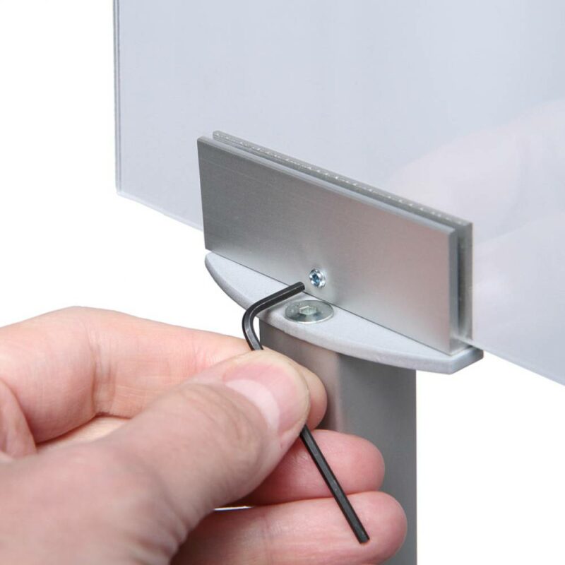 Info Κολώνα Design Slim Θήκη Φυλλαδίων