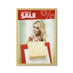 25 mm Κορνίζα Snap Frame Γωνίες 45° A1 Gold