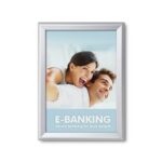 32 mm Κορνίζα Snap Frame Γωνίες 45° A3 Fire Rated B1