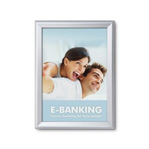 32 mm Κορνίζα Snap Frame Γωνίες 45° A3 Fire Rated B1