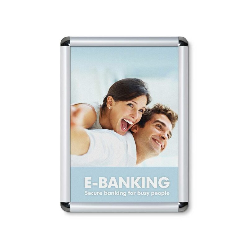 25mm Κορνίζα Snap Frame Στρογγυλές Γωνίες