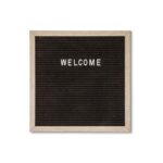 Μαύρο Letter Board 30×30 cm