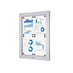 Εξωτερικού Χώρου Lockable Βιτρίνα Alpha 4xA4