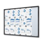 Εσωτερικού Χώρου Lock. Βιτρίνα Slid.Doors Slim 18xA4 Anthracite