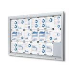 Εξωτερικού Χώρου Lockable Βιτρίνα με Gas Spring 21x A4