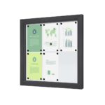 Εξωτερικού Χώρου Lockable Βιτρίνα Slim 6 x A4 Anthracite
