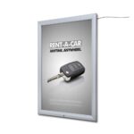 LED Εξωτερικού Χώρου Βιτρίνα Αφίσας με Gas Spring A0