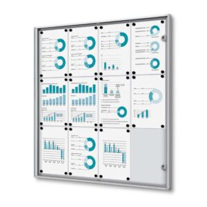 Εσωτερικού Χώρου Lockable Βιτρίνα Economy B1 Fire Rated 12x A4