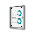 Εσωτερικού Χώρου Lockable Βιτρίνα Economy B1 Fire Rated 1x A4