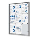 Εσωτερικού Χώρου Lockable Βιτρίνα Economy 9x A4