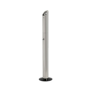 Cylindrical Ashtray Post Stainless Steel