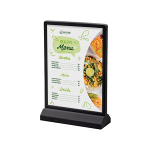 LED T Stand - A5 Portrait Μαύρο