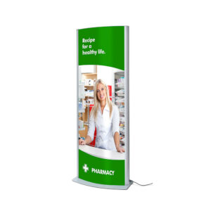 Arcuato® Poster Light Column LED Φωτιζόμενο 2x A1