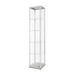 Glass Βιτρίνα LED Φωτιζόμενο 40 x 40 x 200 cm