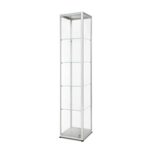 Glass Βιτρίνα LED Φωτιζόμενο 40 x 40 x 200 cm