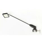 Τοίχος Προβολής Light Clamp Tube Μαύρο