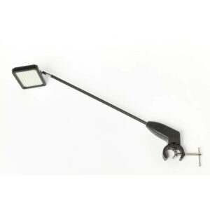 Τοίχος Προβολής Light Clamp Tube Μαύρο
