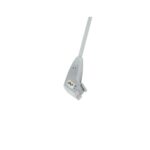 Τοίχος Προβολής LED 116 Ασημί Power Plug Left/Right