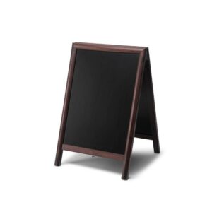Natura Chalk A-Board Stand Πεζοδρομίου Dark Brown 55 x 85 cm