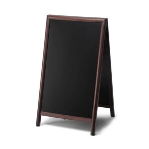 Natura Chalk A-Board Stand Πεζοδρομίου Dark Brown 68 x 120 cm